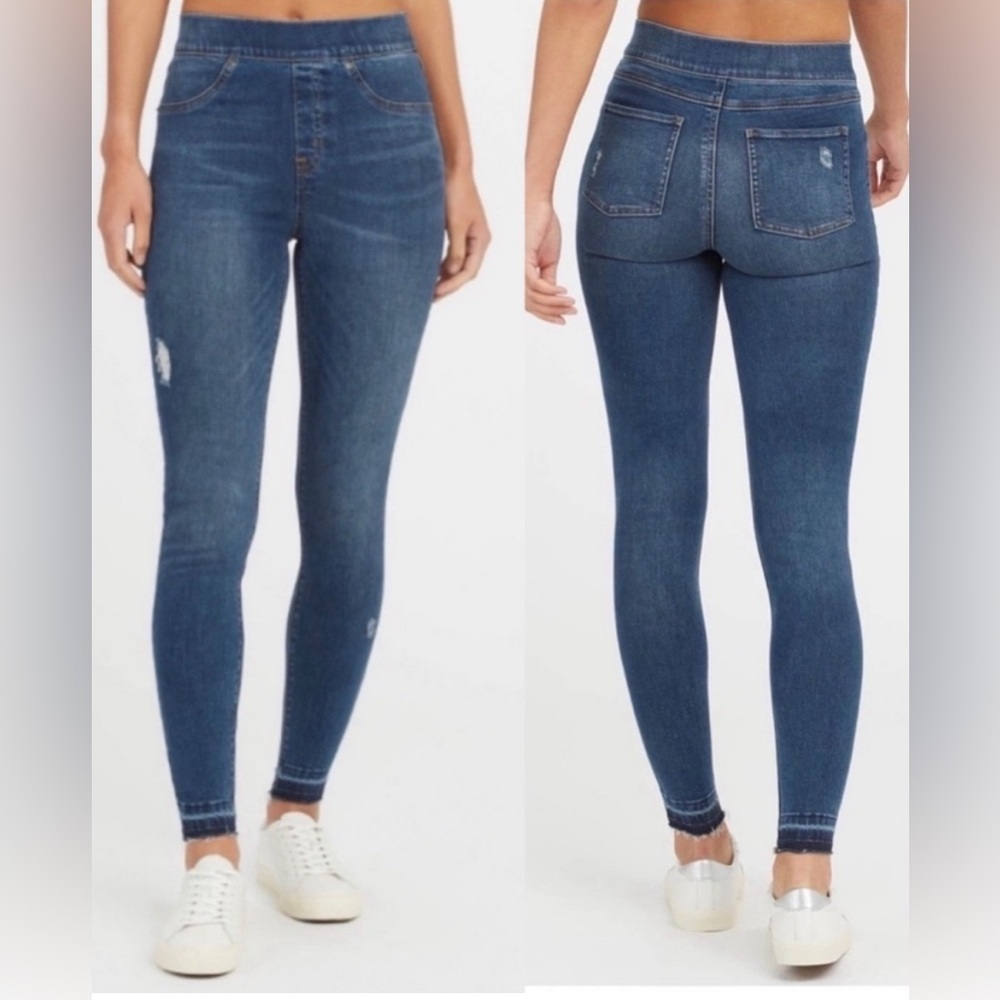 SPANX Tummy Control Shaping Skinny Jeans Jeggings Size XL